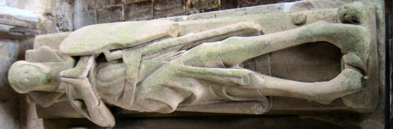 Richard de Willoughby and wife 1325